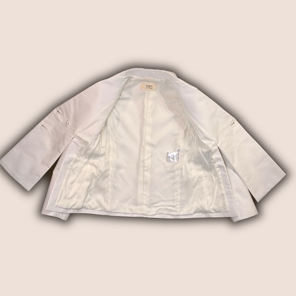 Ports 1961 Ivory Paneled Double-Breasted Blazer French Size 40 = US Size 8 - Picture 15 of 16